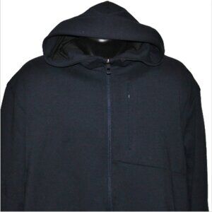 NICE Lululemon City Sweat Zip Hoodie Thermo Heathered  Navy Blur Jacket 2XL